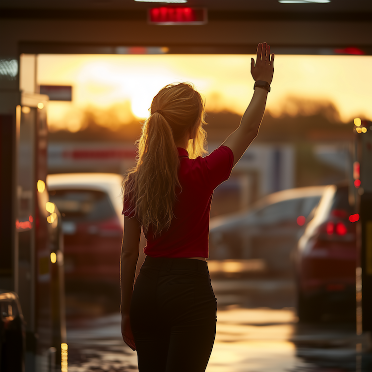 BOB Autowas wasstraat medewerker-1